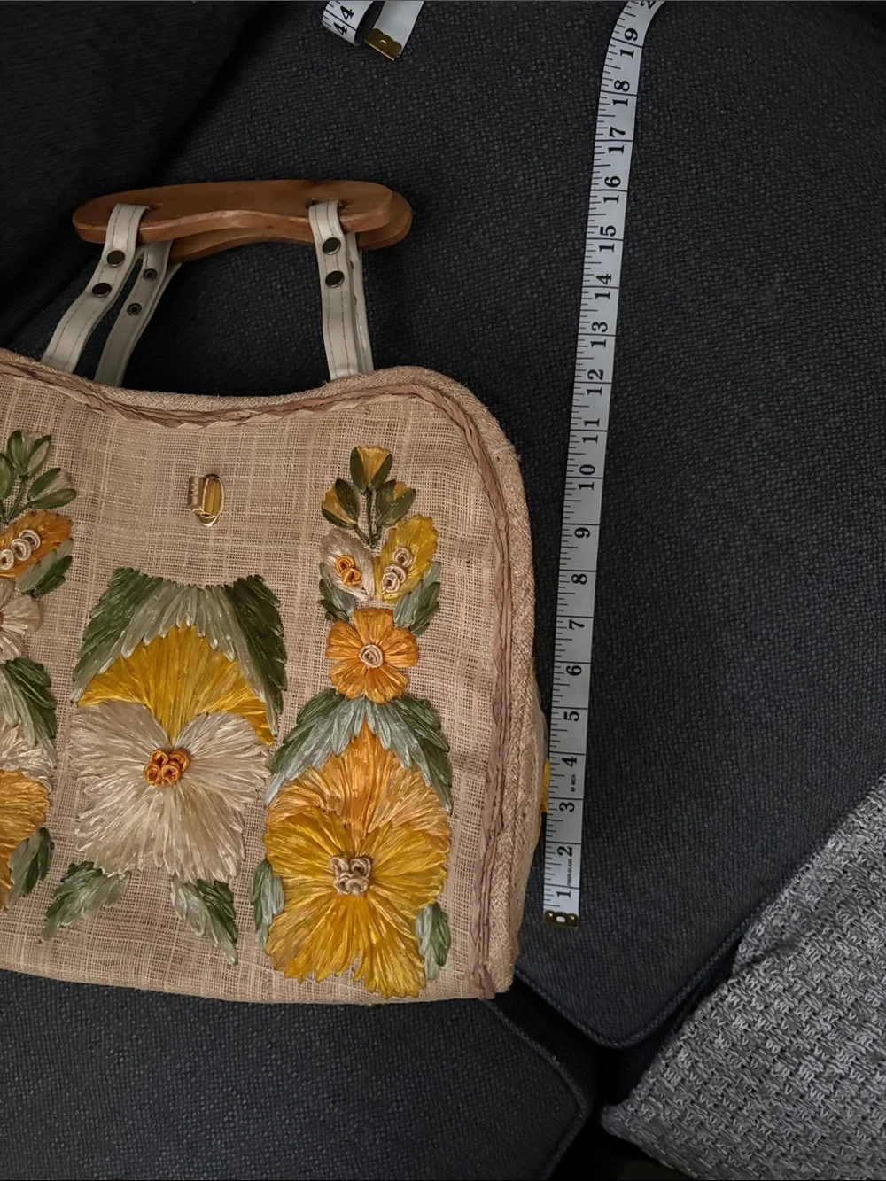 Bags by Whidby vintage straw
